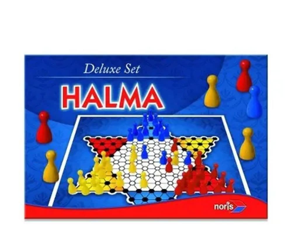 Noris Spiel Deluxe Set - Halma Brettspiel für 2-3 Spieler ab 6 Jahren - Bild 2