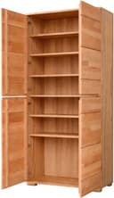 Home affaire Mehrzweckschrank VETRO 7 Fächer Massivholz Bild 2