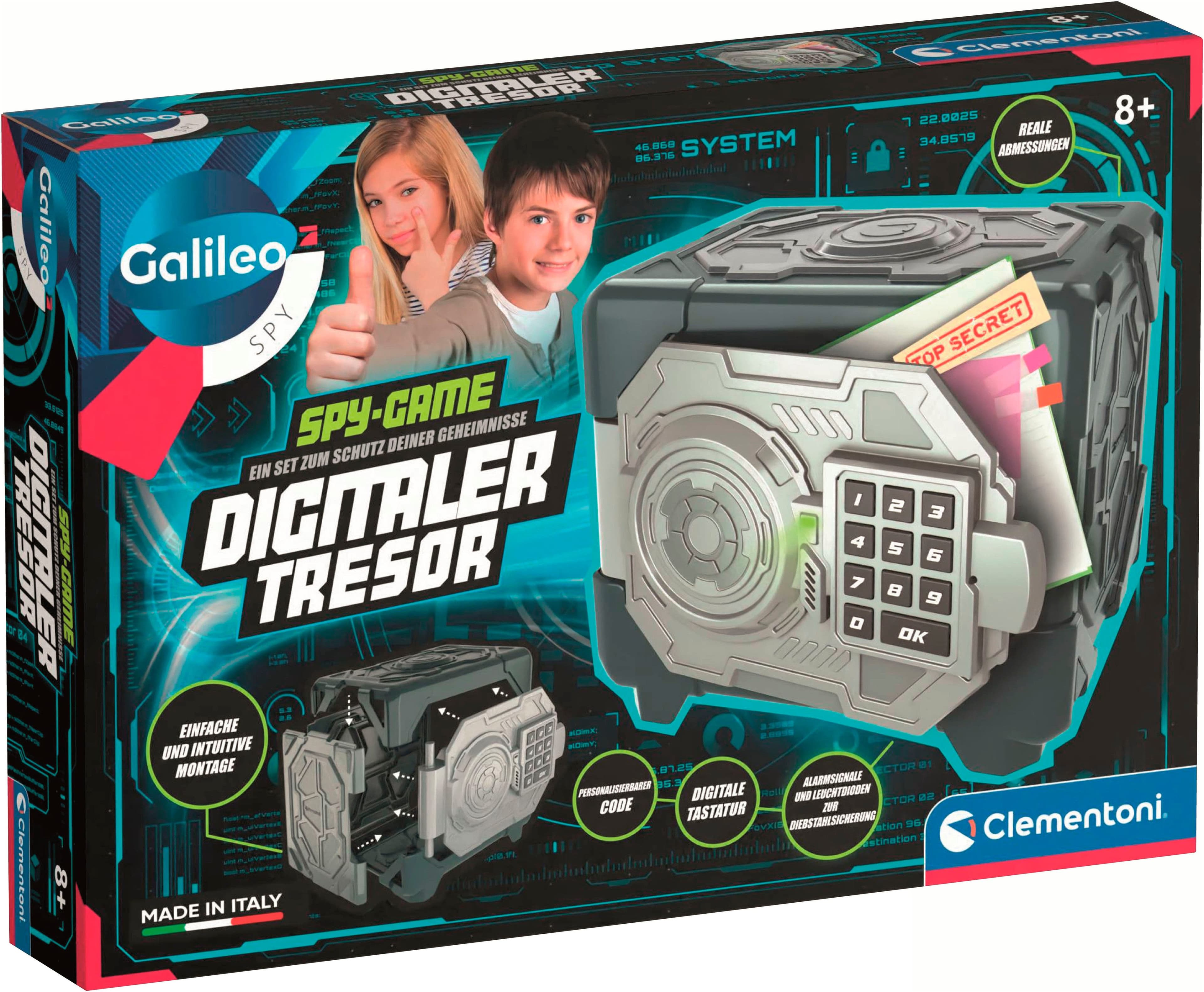 Clementoni® Experimentierkasten Galileo Spy Digitaler Tresor - Bild 2