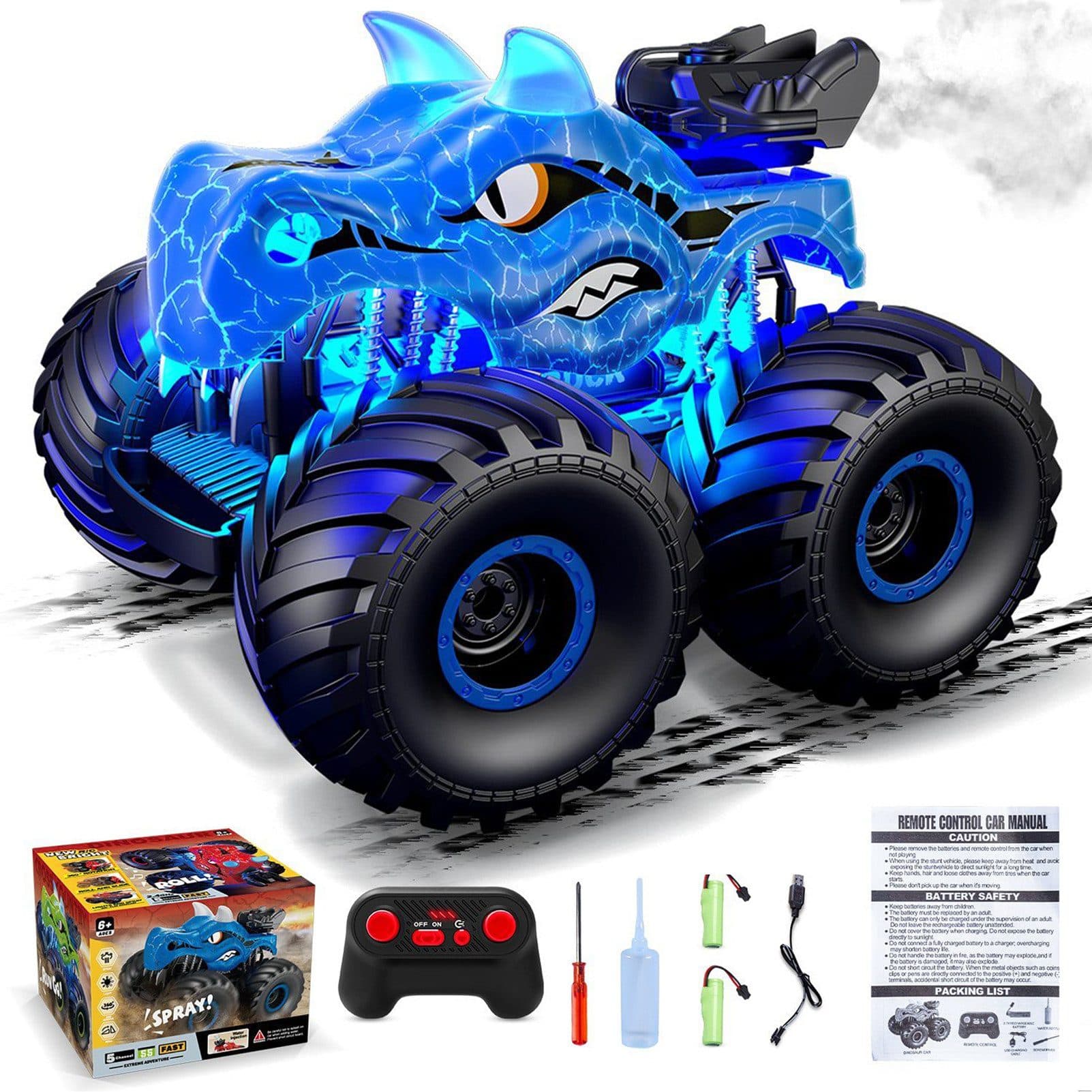 Esun RC-Auto Ferngesteuerter Monstertruck mit Spray, Licht und Sound - Bild 2