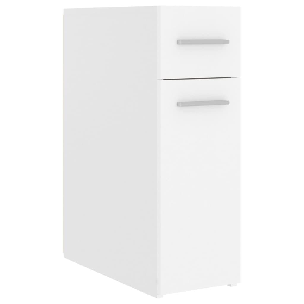 vidaXL Apothekerschrank Weiß 20x45,5x60 cm Spanplatte - Bild 2