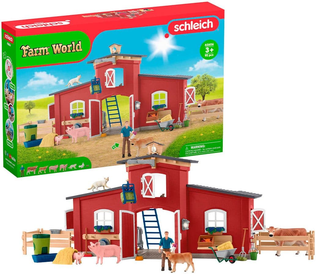 Schleich Farm World Große Farm Rot Spielset - Bild 2