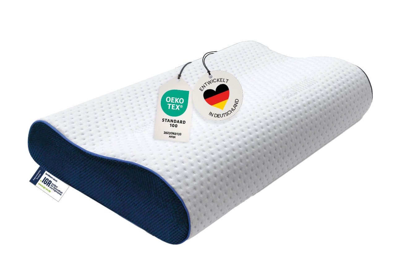 casimum Nackenstützkissen ERGO VARIO Memory Foam höhenverstellbar - Bild 2