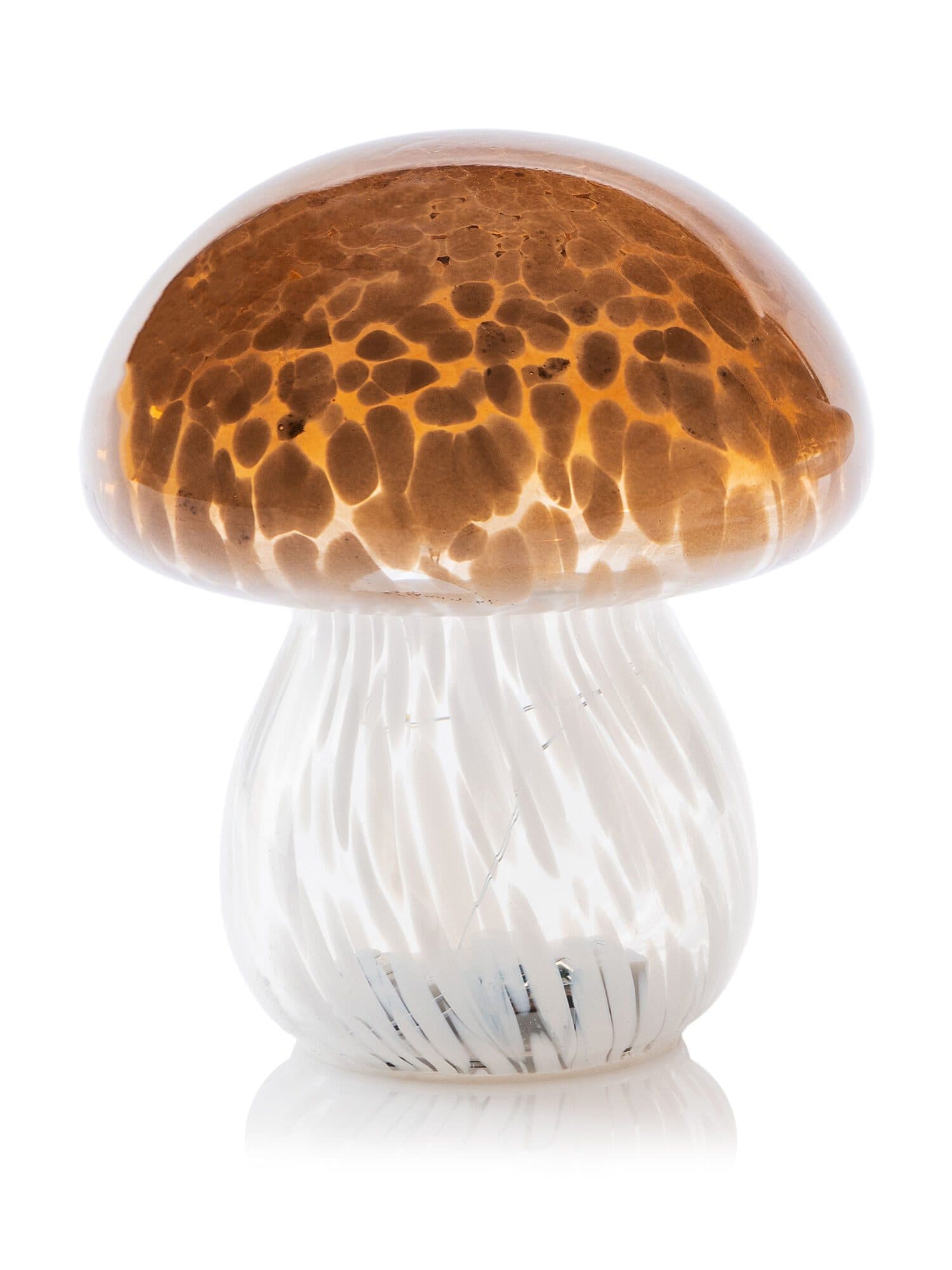 Dekorieren macht glücklich LED-Dekofigur LED Deko als Pilz mit Timer, batteriebetrieben, rund - Bild 2