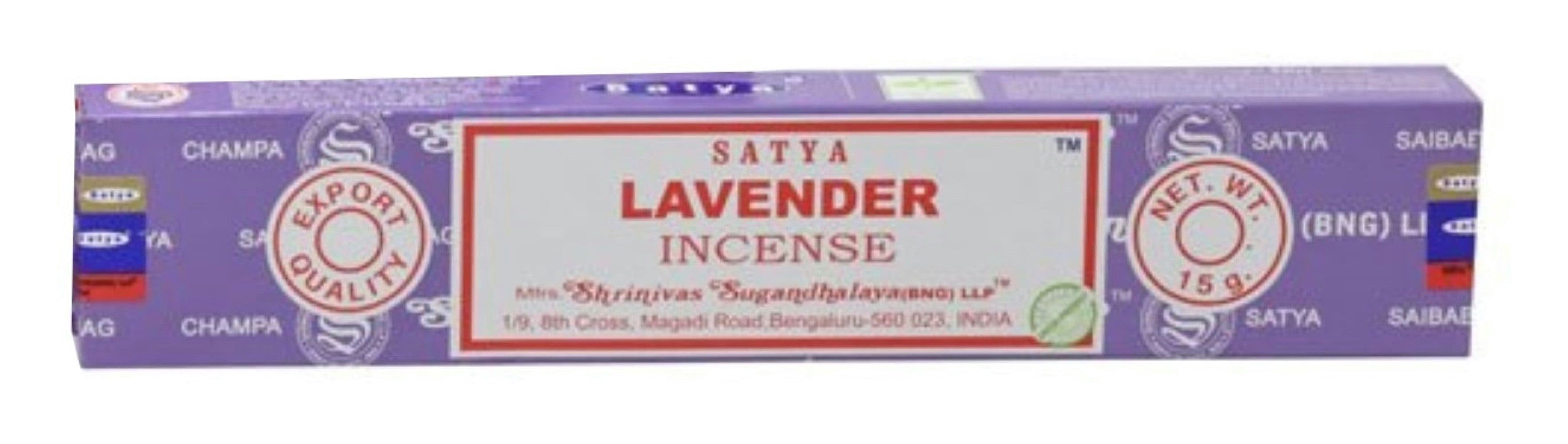 Satya Incense Räucherstäbchen Lavender 15gr