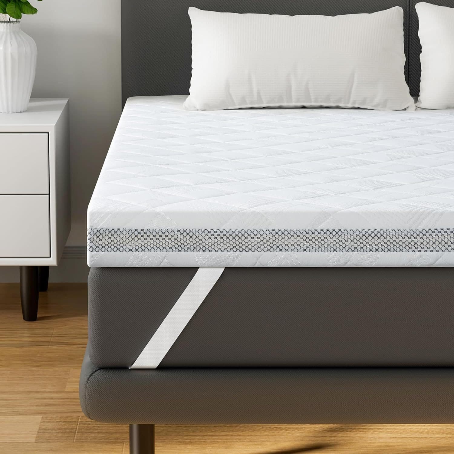 BedStory Topper H3 Gel Kaltschaum 7,6 cm atmungsaktiv OEKO-TEX® - Bild 2