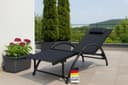 Gardissimo Gartenliege Karin Aluminium Verstellbar Bild 2
