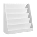 SONGMICS Kinderregal 5 Ebenen Weiß Montessori Bücherregal Bild 2