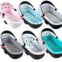 BabyLux Kinderwagen-Bezug Nestchen + Matratze Set Weiß Bild 2