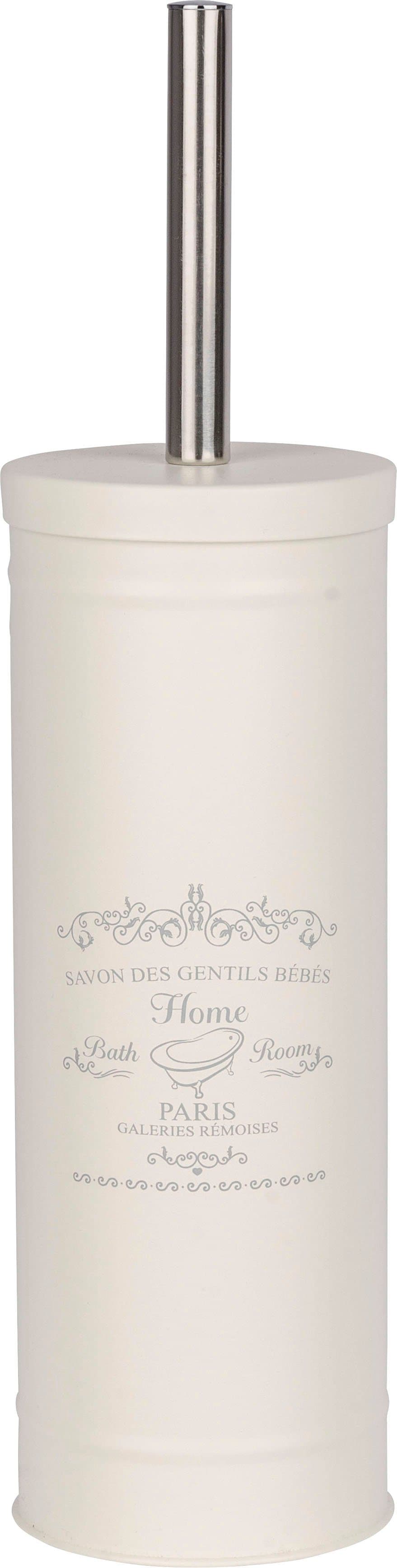 WENKO WC-Garnitur Home Creme Lackierter Stahl - Bild 2