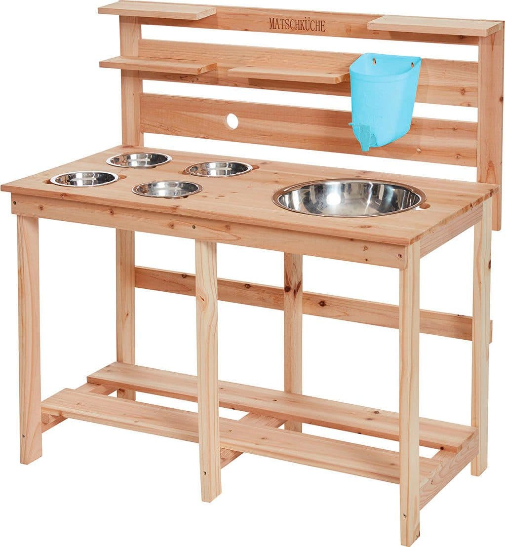 HAPPY PEOPLE Outdoor-Spielküche Beige Natur - Bild 2