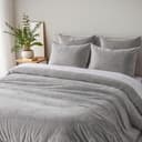 Cozyor Kuschelbettwäsche Hellgrau Mikrofaser Flanell 3-teilig Bild 2