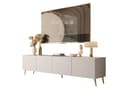 Lookway Lowboard COLGANTE Kaschmir Push-to-Open TV-Schrank Bild 2
