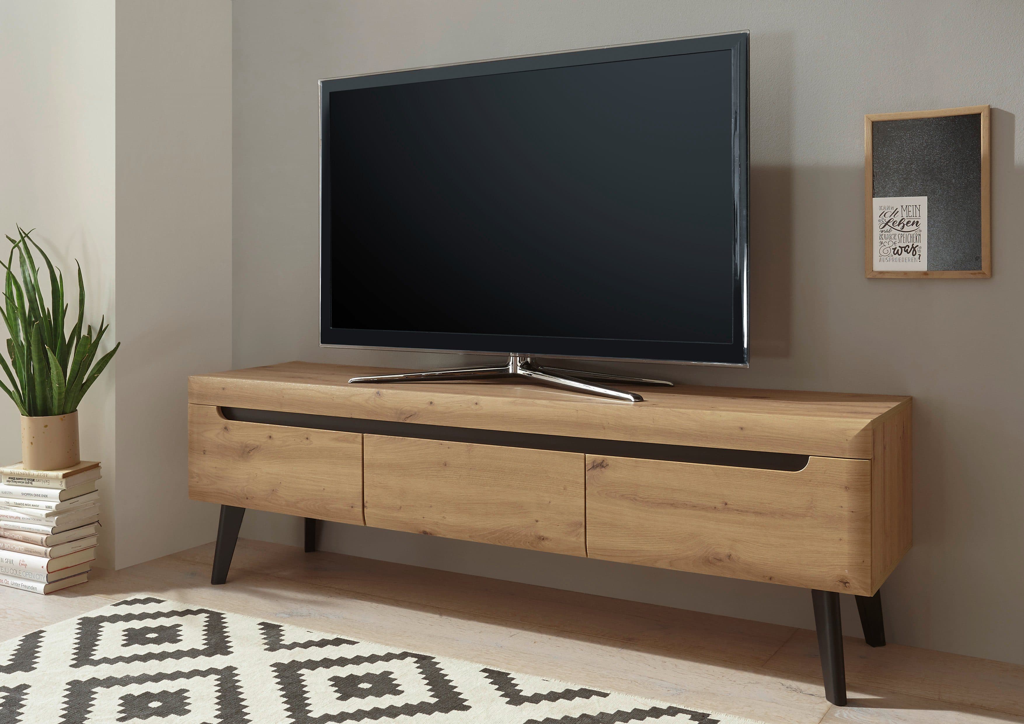 Home affaire Lowboard Torge TV-Unterschrank Skandi Braun - Bild 2
