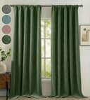 Sunicol Gardine Blackout Chenier Vorhang 2er Set Bild 2