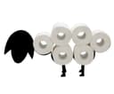 Bubble-Store Toilettenpapierhalter Schwarz Industrial Schafskopf Bild 2
