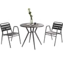 Liadomo Lesina Bistroset 3-tlg. Aluminium Anthrazit Bild 2