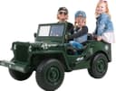 Actionbikes Motors Jeep Willys Kinder-Elektroauto Grün 4x4 Bild 2