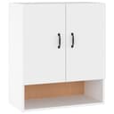 vidaXL Hängeschrank Wandschrank Weiß Holzwerkstoff Bild 2