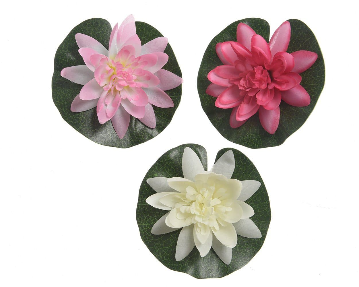 Kunstblume Lotus 13cm Kunststoff Polyester