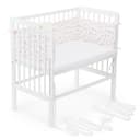 FabiMax Beistellbett Babybett Boxspring weiß lackiert Bild 2