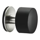 SO-TECH® Wandtürstopper HEKTOR Schwarz Edelstahl Selbstklebend Bild 2