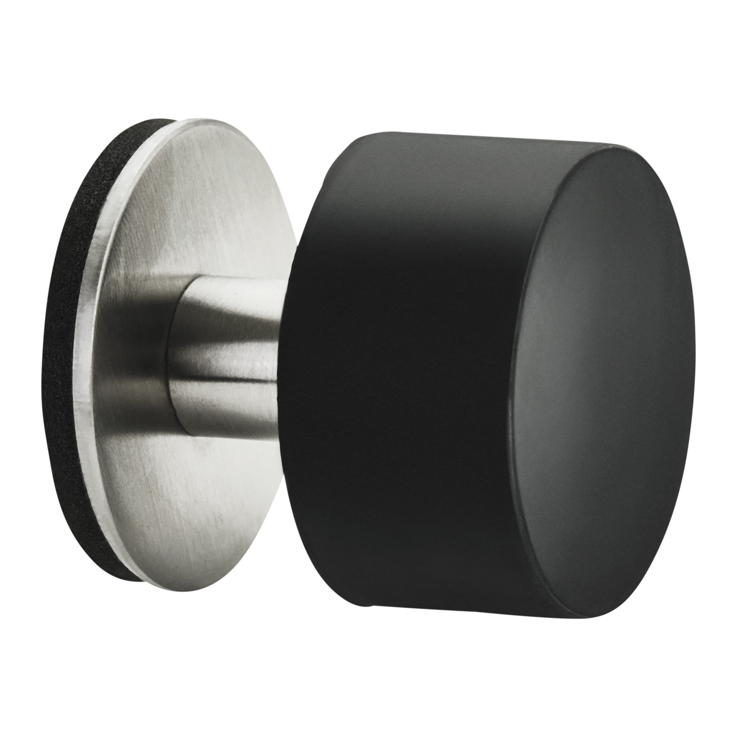 SO-TECH® Wandtürstopper HEKTOR Schwarz Edelstahl Selbstklebend - Bild 2