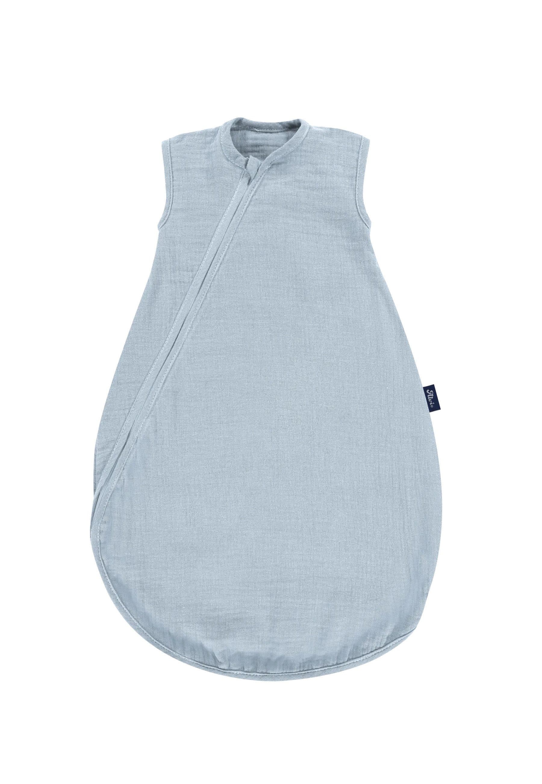 Alvi® Babyschlafsack Sommertraum Mull Blau TOG 0.5 - Bild 2