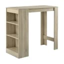 en.casa Bartisch Kouvola Bartheke mit Ablagefach Eiche-Optik Bild 2
