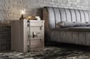 riess-ambiente Beistelltisch GLOBETROTTER 50cm greige - Metall, Container-Look Bild 2