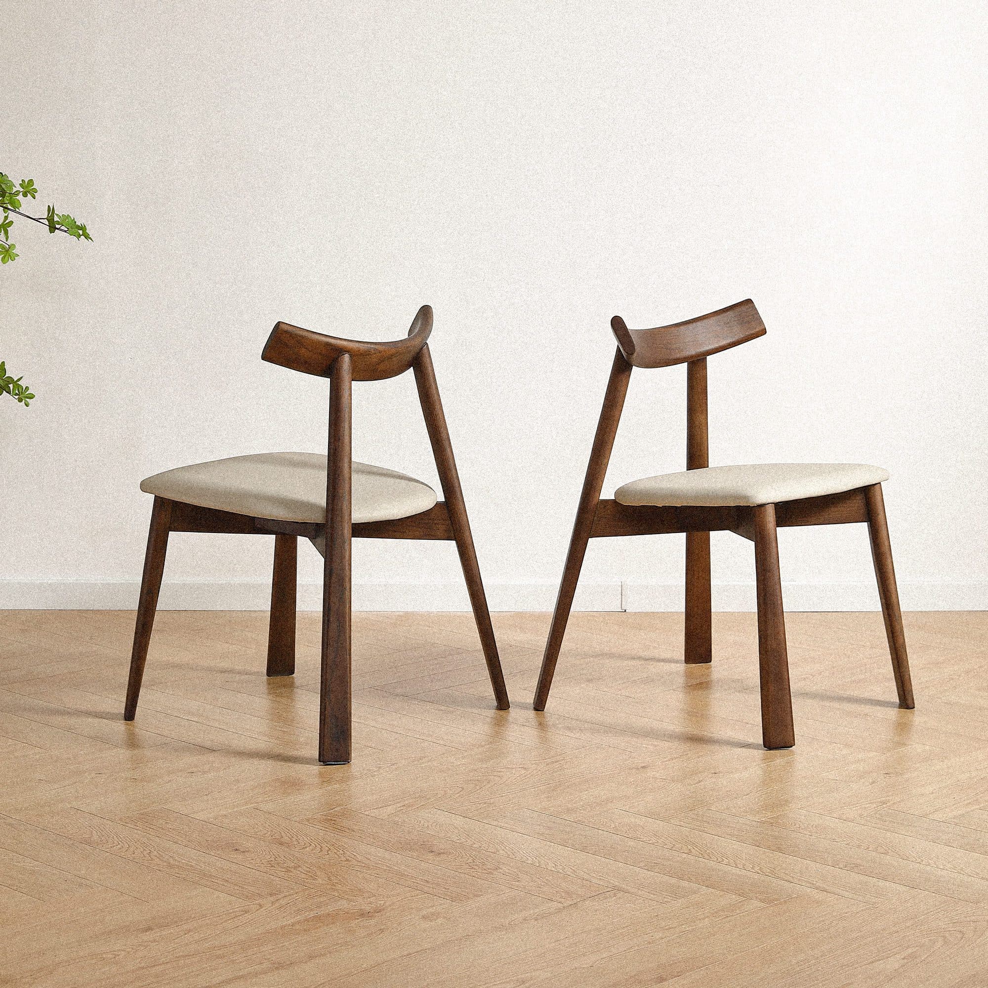 LIM HOME Esszimmerstuhl 2er Set - SW031 Massivholz - Bild 2