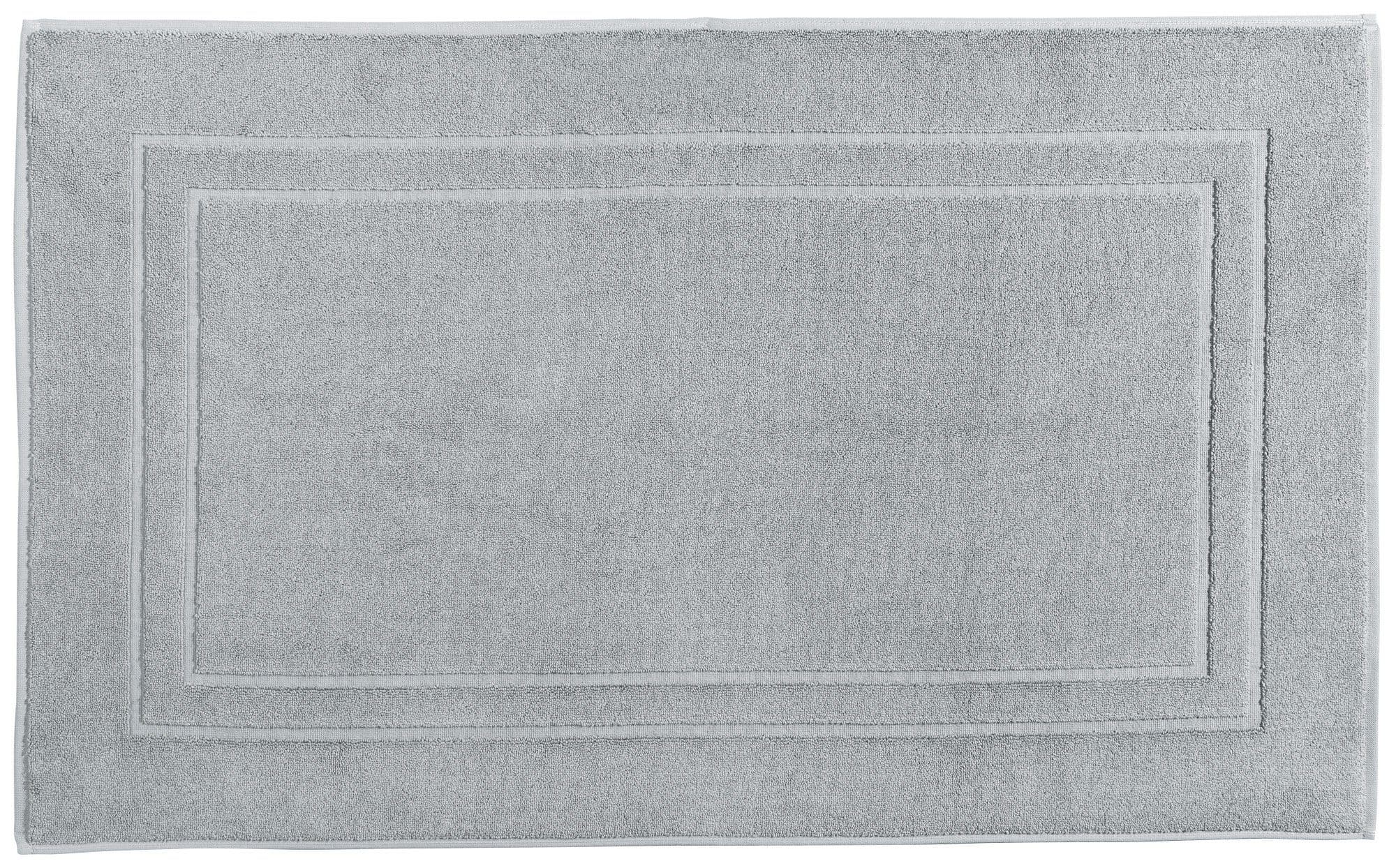 Erwin Müller Badematte "Konstanz" Silber Uni 9mm Extradicke Baumwolle - Bild 2