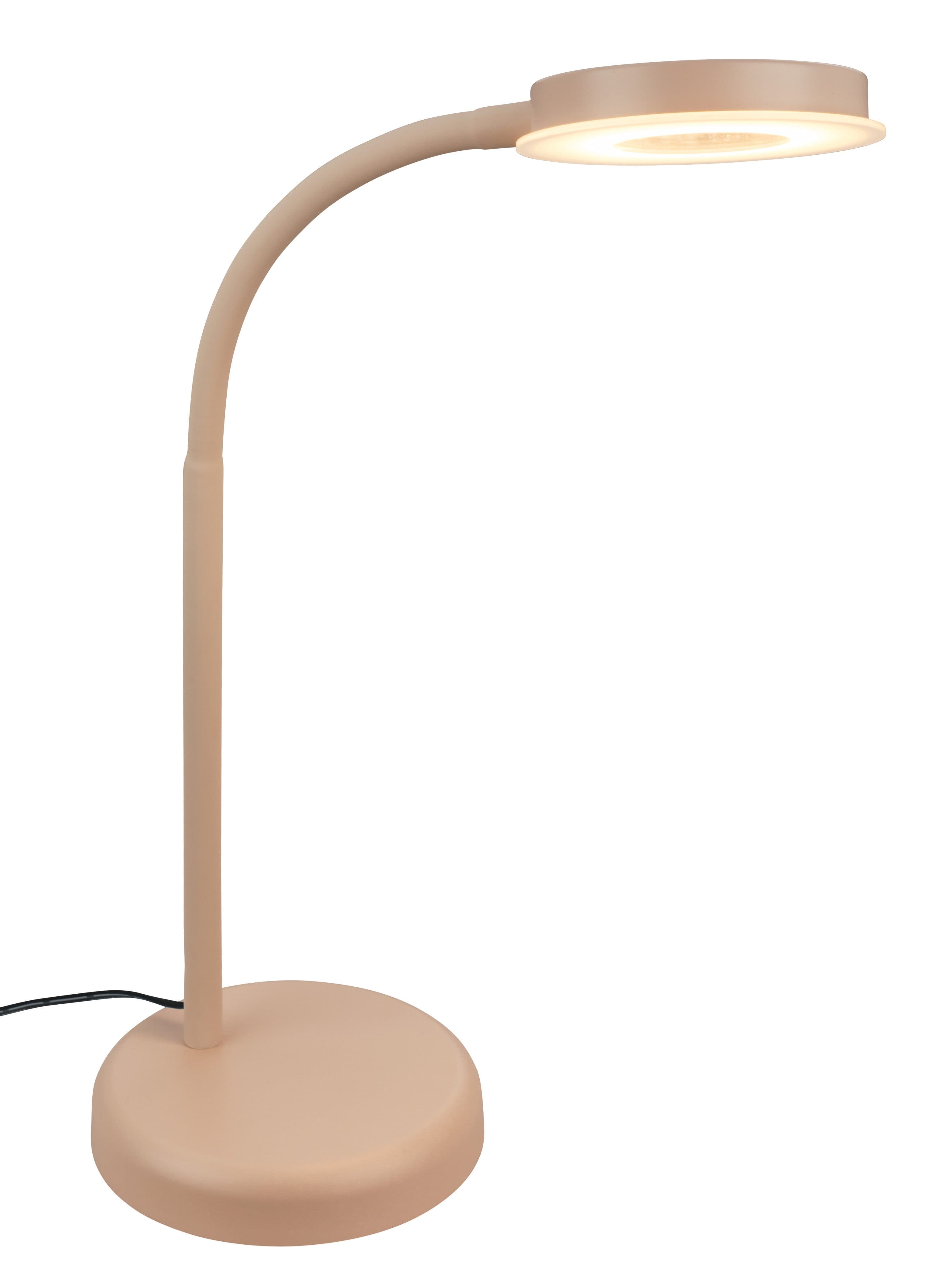 BRILONER LED Tischleuchte MEGG Beige mit Touchdimmer