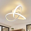 ZMH LED Deckenleuchte 3 Blatten Weiß Modern Warmweiß Bild 2