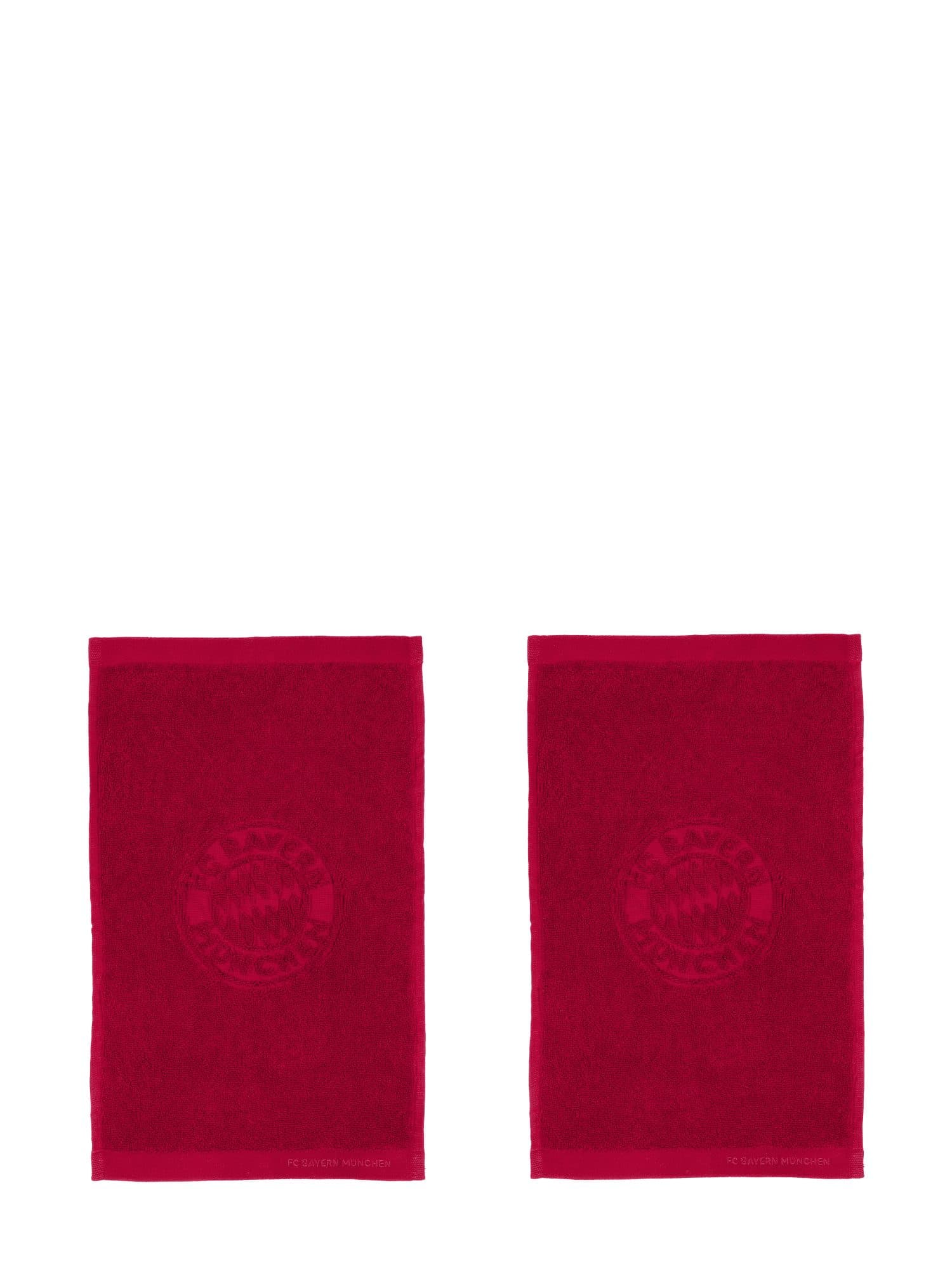 FC Bayern München Gästehandtuch 2er-Set 50x30 cm, 100% Baumwolle - Bild 2