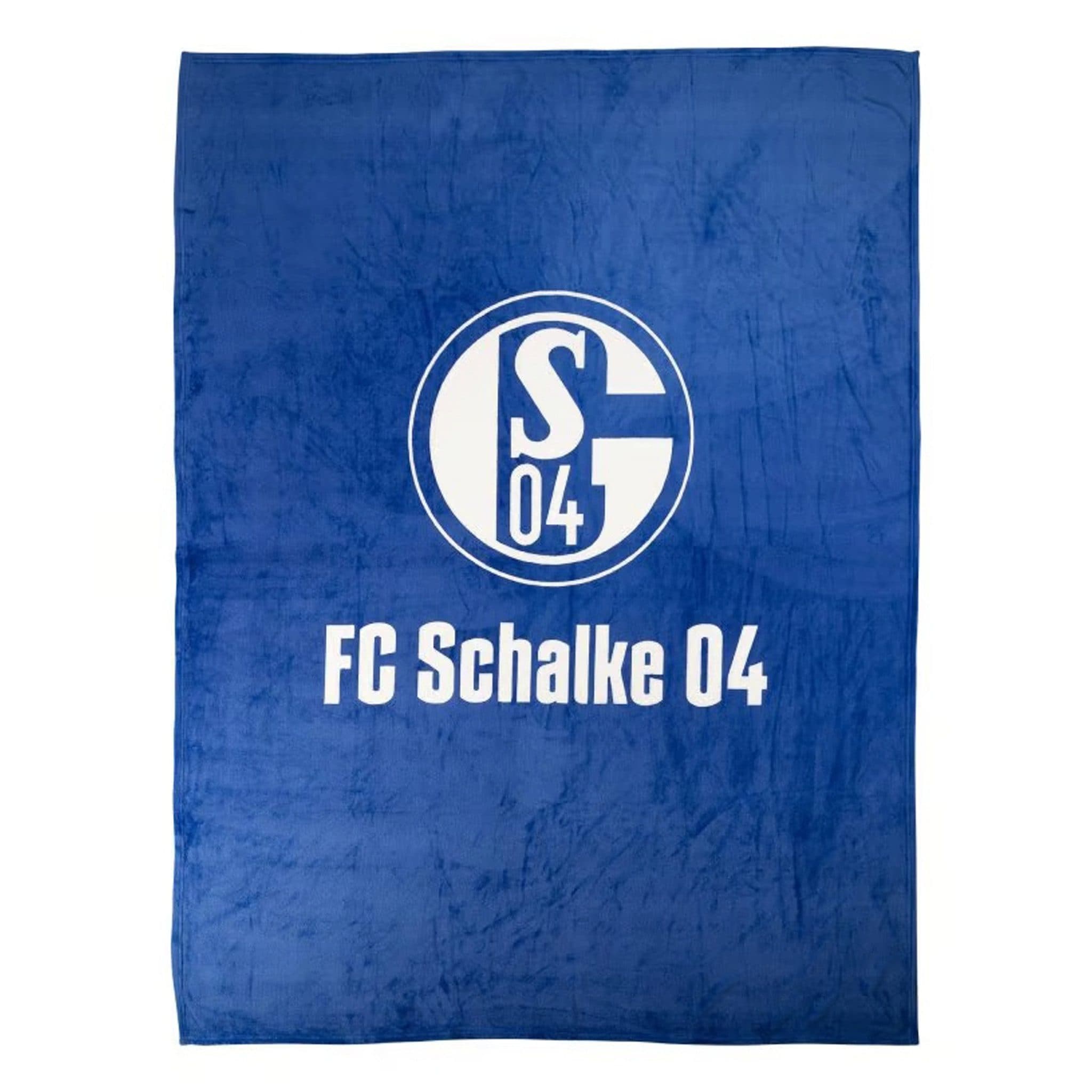Wohndecke Flanell Königsblau FC Schalke 04 - Bild 2