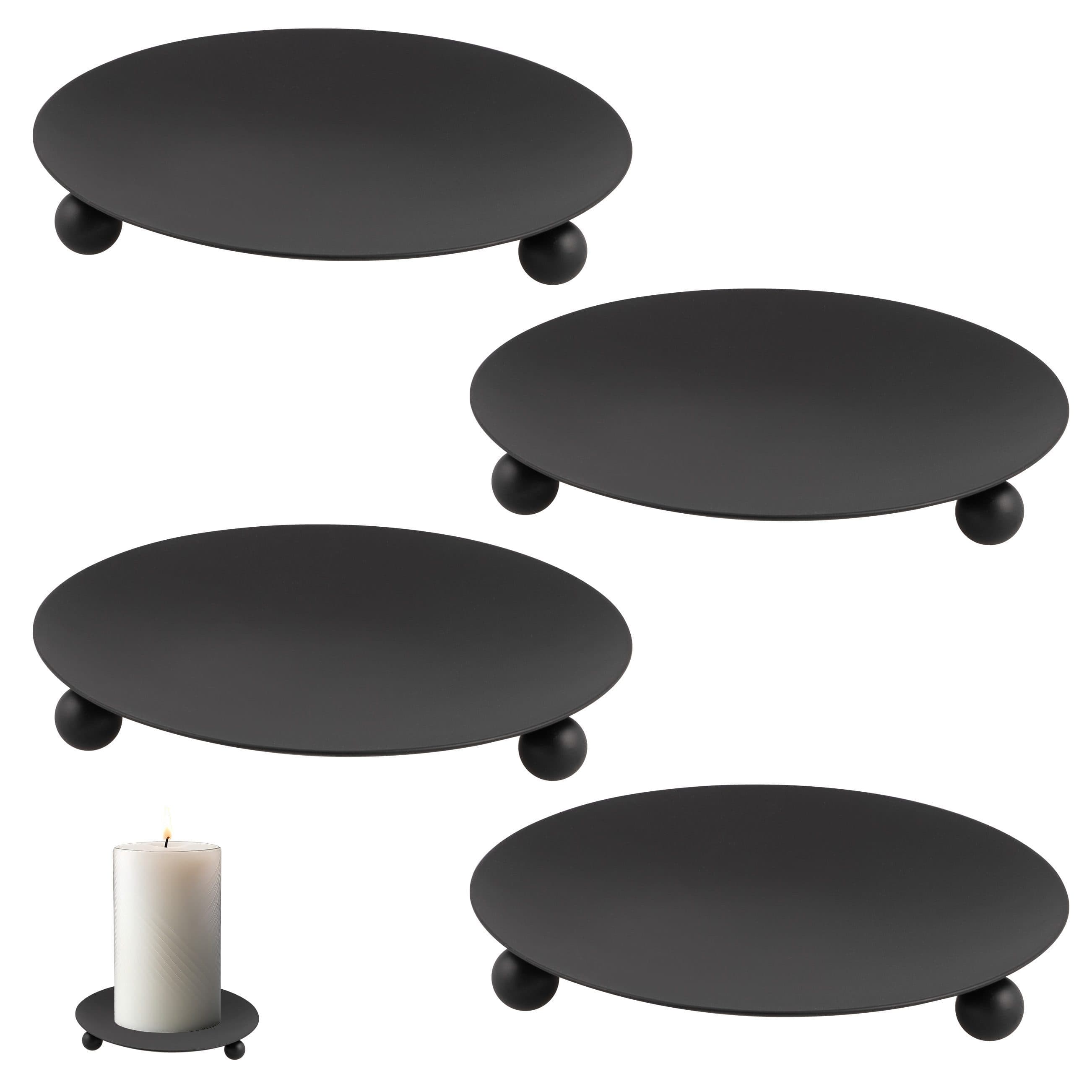 bremermann Kerzenhalter 4er-Set Schwarz Metall - Bild 2