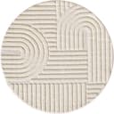 Ayyildiz Teppiche ART 1121 Boho Design Teppich Creme Rund Bild 2