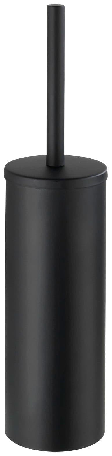 WENKO WC-Garnitur Orea Schwarz Edelstahl Polypropylen