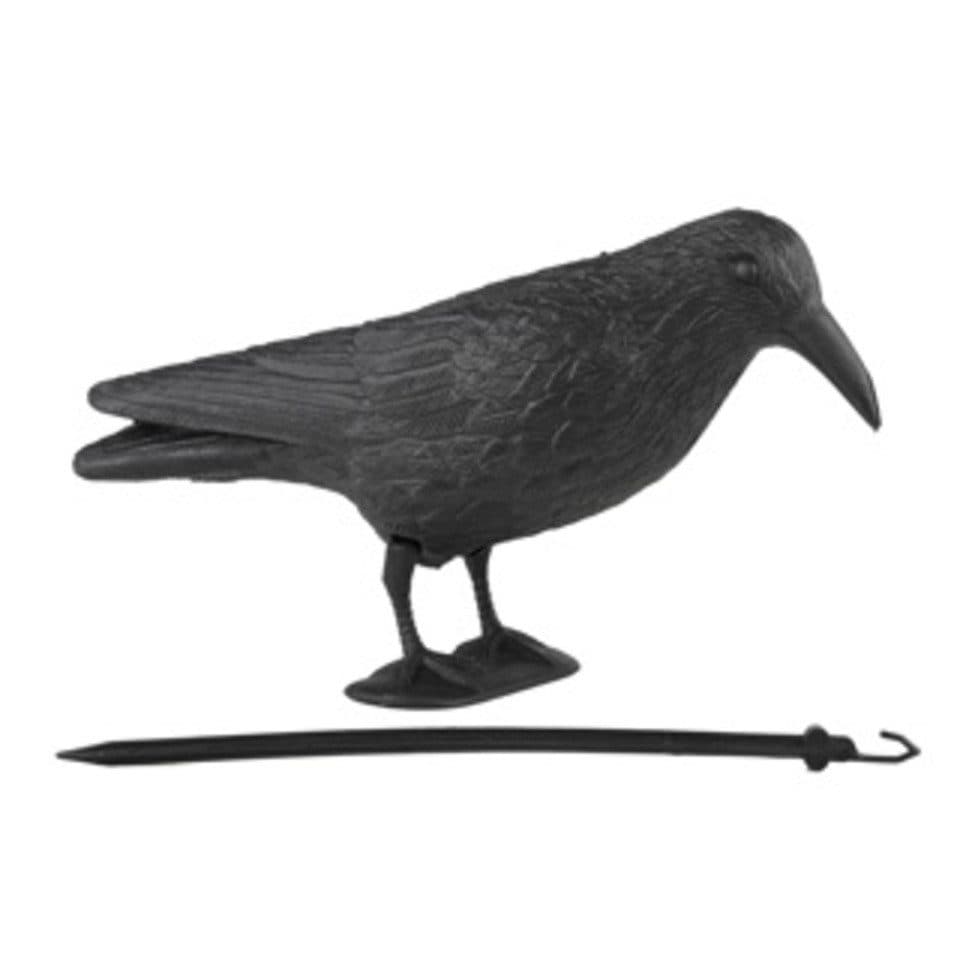 Haushalt International Im- und Export GmbH Tierfigur Rabe Taubenschreck Taubenabwehr Vogelscheuche 38cm