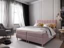 Masseno Boxbett IBIZA mit Bonell-Matratze, Topper & Bettkasten Rosa Bild 2