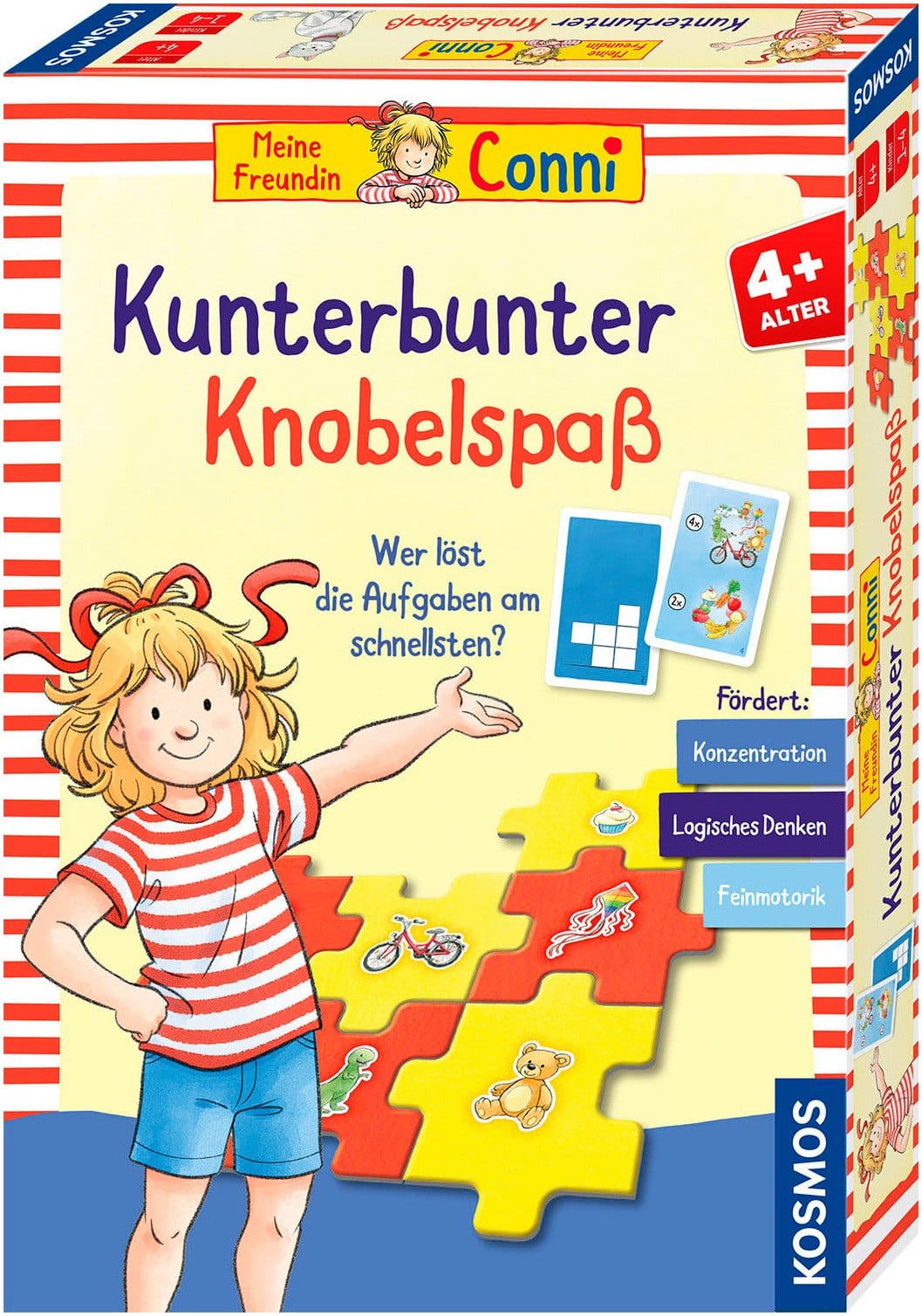 Kosmos Spiel Meine Freundin Conni - Kunterbunter Knobelspaß, Denkspiel - Bild 2