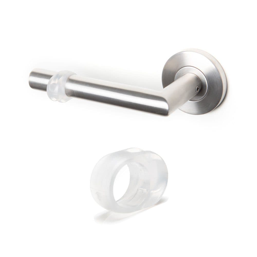 sossai® Türklinkenpuffer Transparent 5er Set Wandtürstopper - Bild 2