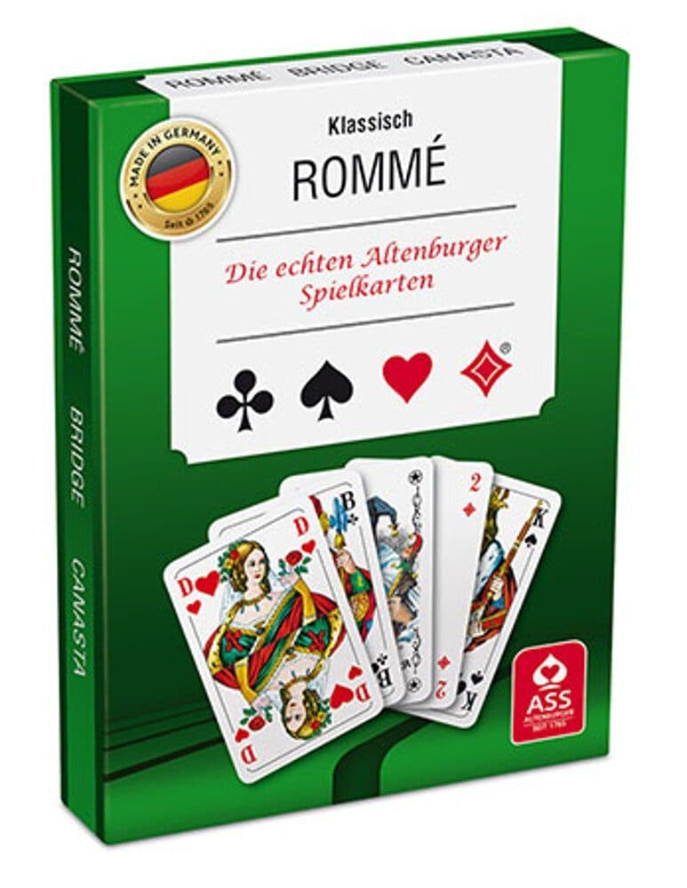 ASS Altenburger Spiel Rommé, französisches Bild - FSC-zertifiziert & plastikfrei - Bild 2