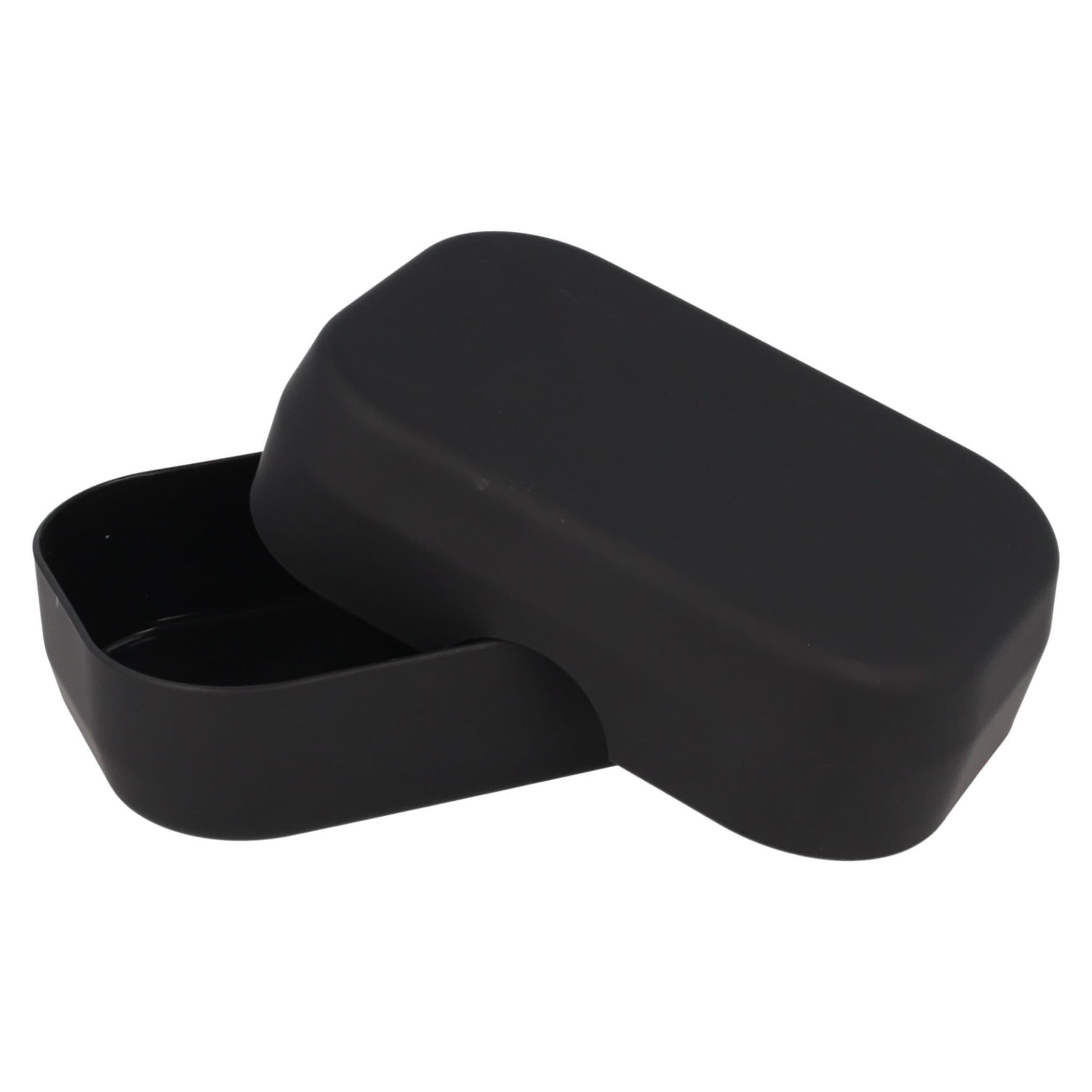 PARSA Beauty Seifenschale Schwarz Rubber Look - Bild 2