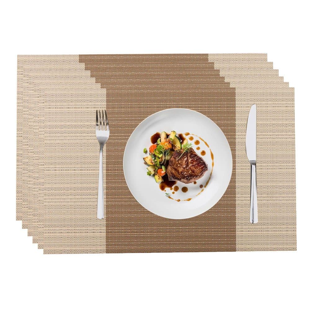 TUWENA Platzset 6er Set PVC rutschfest in verschiedenen Farben - Bild 2