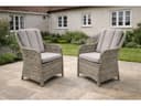 Green Spirit Gartenstuhl »Ria« 2er Set Rattan Armlehnen Lounge Sessel Bild 2