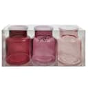 Sandra Rich Glasvase Bottle Balanced 3 Flaschen Rosa Bild 2