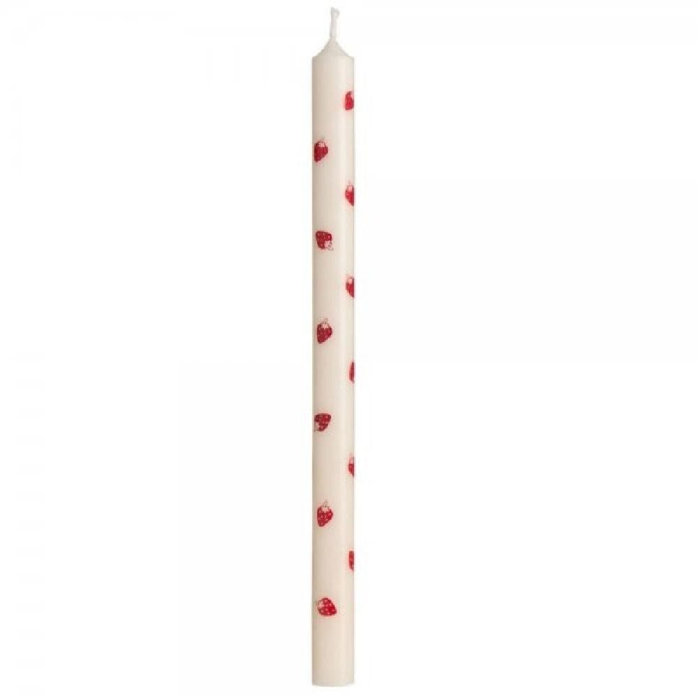 Ib Laursen Tafelkerze mit roten Erdbeeren - Bild 2