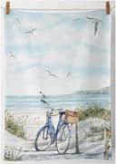Ambiente® Geschirrtuch Bike at the Beach Maritim 100% Baumwolle Bild 2